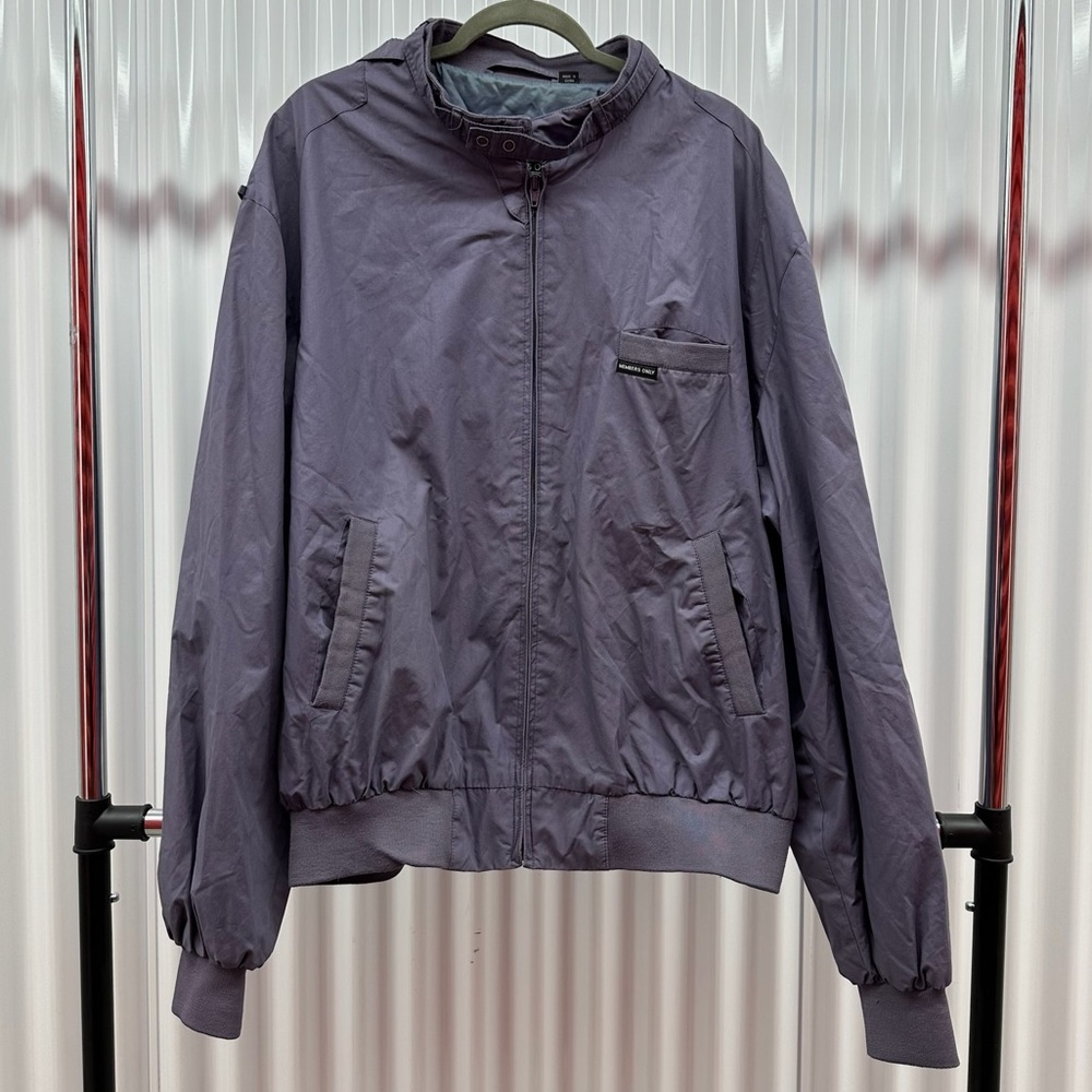 Vintage Members Only Full Zip Jacket